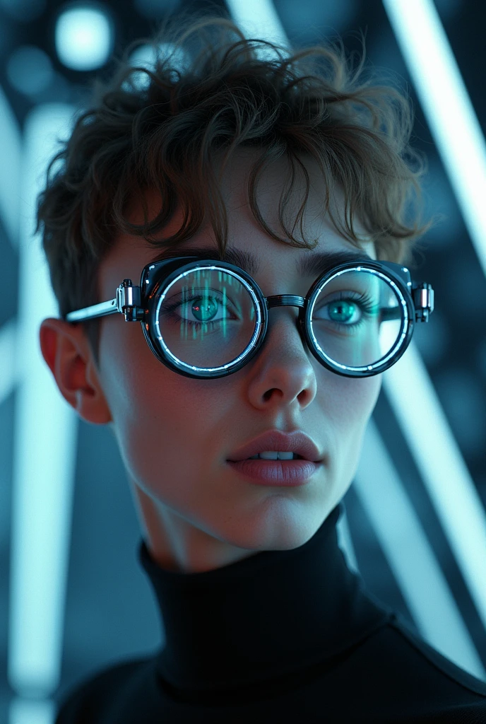 Harry Potter style glasses with a modern futuristic style