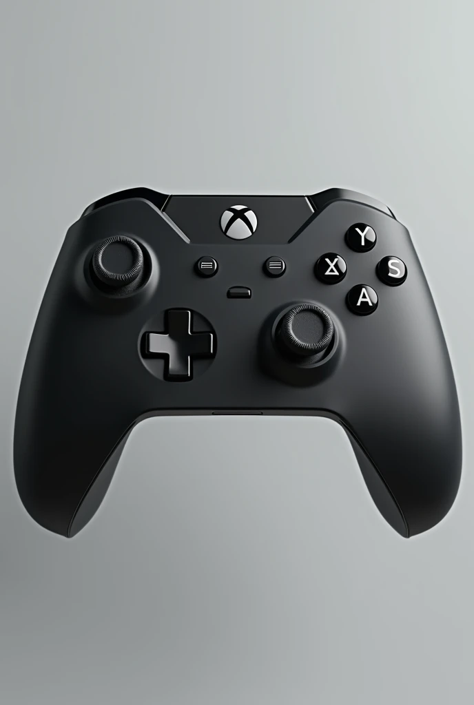 black PNG controller detailed 4K