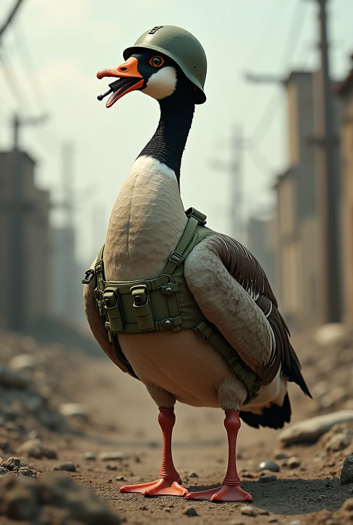 a military goose 