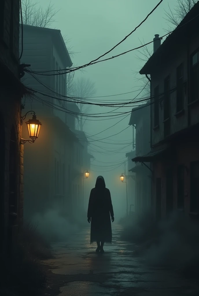 A person who lives in a dark town