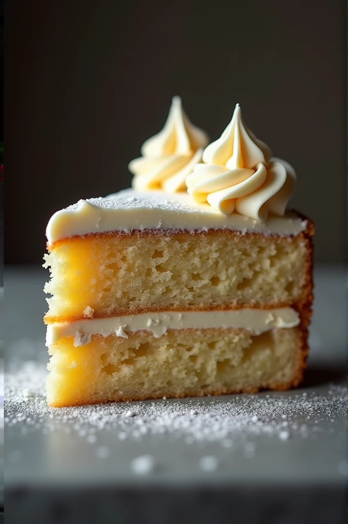 frosting, studio photo, slice . shallow depth of field, vignette, highly detailed, high budget, bokeh, cinemascope, moody, epic, gorgeous, film grain, grainy