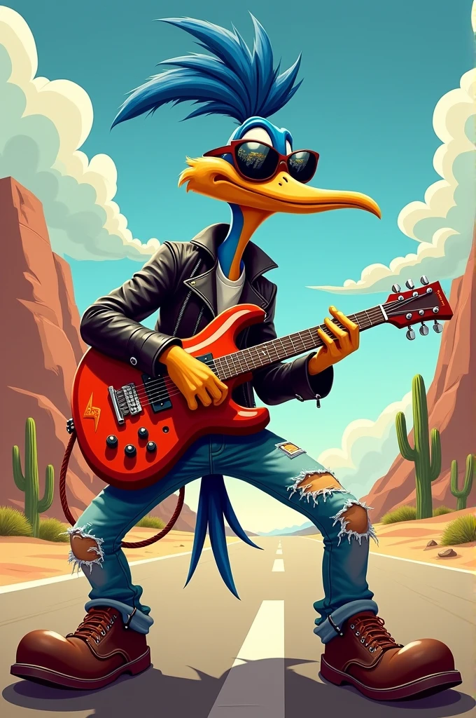 Looney Toones Rocker Roadrunner