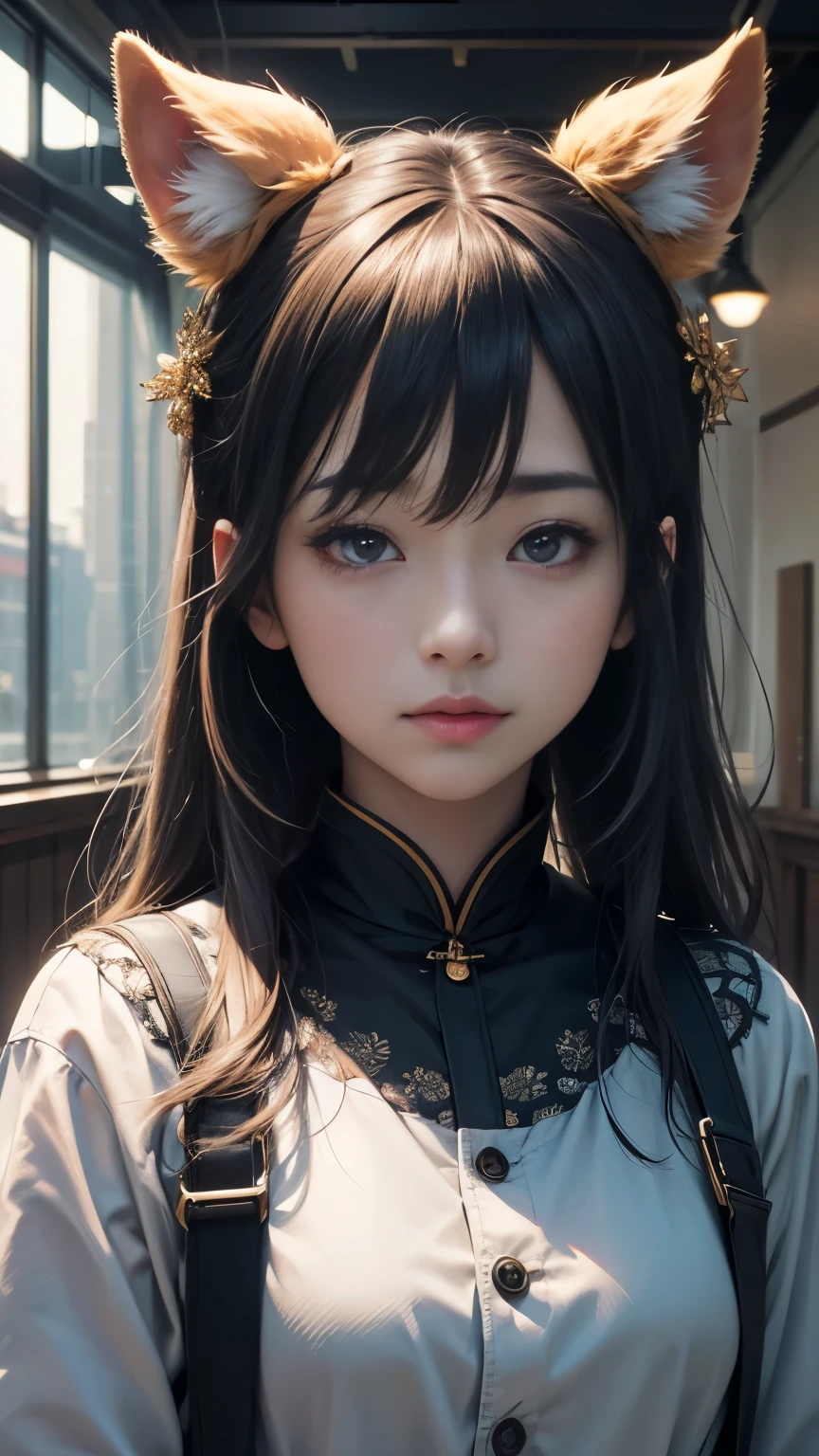 (最高qualityのディテール)、Realistic、8K Ultra HD、High resolution、(one person&#39;s:1.2),(Glasses、Fatal Beauty,Attractive beauty) ,(A supple and powerful physique),(Sensual charm),(Mysterious charm:1.1),(Big Breasts、Fascinatingシルエット),The 超detailedな、高qualityのテクスチャ、複雑なdetailed、detailed、非常にdetailedなCG、高qualityの影、detailed 美しく繊細な顔、detailed 美しく繊細な目、Written boundary depth、Ray Tracing、20th Generation、Cute K-Pop Girls、(The Face of Ulzan in Korea)、Thin face、(Urzan-6500-v1.1:0.6)、PurerosFace_v1、Glowing Eyes、Perfect body、 Viewer Display、(最高qualityのディテール:1.2)、Realistic、8K Ultra HD、High resolution、Woman close up， Realistic rendering, 8k artistic german bokeh, Fascinating, Real Girls, Gurwitz, Gurwitz-style artwork, Roleplay, Realistic 3D style, cgstation Popular Topics,, 8K Portrait Rendering,（truth，truth：1.4），(Sparkling eyes girl:1.2)、Best image quality, 最高quality, Realistic, 超detailedな, Realistic, 4K 8K Ultra HD Full Color RAW Photos, Fujifilm(Medium format), Hasselblad, Carl Zeiss, Incredible dynamic range photography(utility_art：Smooth-768:1.1),High resolution, High pixel count, 明確なdetailed, Clear images, Natural color reproduction, Noise Reduction, High fidelity, quality, Software Improvements, Upscaling, Optimized Algorithms, Professional-level retouching, ,((((Glasses))))、((((big sapphire necklace)))),(dark,Threatening:1.1),((dark horror theme:1.5),(Thriller:1.5)),(Dark fantasy:1.5),  (((Countless stars fly away:1.5),(Absurd:1.5),(wonderful:1.5))),Woman in a dress, (Powerful numbers:1.1),(((Big Breasts))),(((Muscular:1.1))), Sexy Body,( Very lean body:1.6),Sexy pose,  (beautiful: 1.7), (Black Hat: 1.6), (An intricately decorated jet-black cloak: 1.6), (Delicately decorated cloak, Despite the damage: 1.5),  (Shining Eyes:1.6)、(Glowing Eyes:1.1),(hellish landscape:1.1),(fire,sulfur:1.1),(Threatening atmosphere:1.1),(dark shadows,Threatening presence:1.1),(Unlucky Clouds,Stormy Skies:1.1),(dark,Spooky atmosphere:1.1), (Aura of misfortune,Evil energy:1.1),(dark aura,cigarette:1.1),(Extreme heat,Burning Flames:1.1),(Nightmare Visions:1.1),(Predicting the end:1.1),(Whispers of misfortune,Devilish Laugh:1.1),(Cry of pain,echoing screams:1.1), (Bad luck symbol,Ancient runes:1.1),(Mysterious Relic,dark artifacts:1.1),(Infernal Ritual,Ritual sacrifice:1.1),(The Devil's Minions,creatures of darkness:1.1),(Desolate wilderness:1.1),(University of the Soul,Suffering Soul:1.1),(Eternal Ruin,A hopeless existence:1.1), Inspired by abandoned mech backgrounds. Art created by Craig Mullins, 