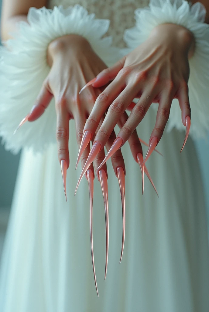 1 meter long artificial fingernails