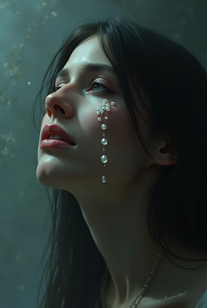 Give me some in crying pearls