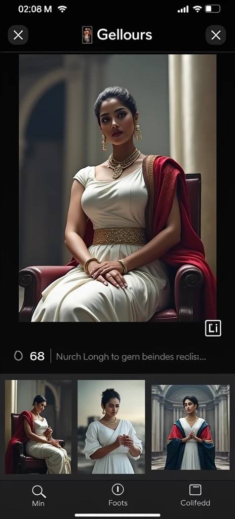 6 ft big breasted average beautiful sri lanakan wealthy age 25 girl in maharani dress. Wearing Academic regalia.well educated.sit in chair with massive big boobs, big butt 