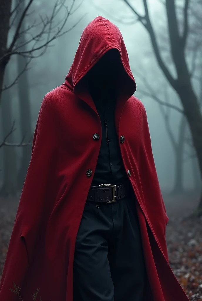 Red hooded