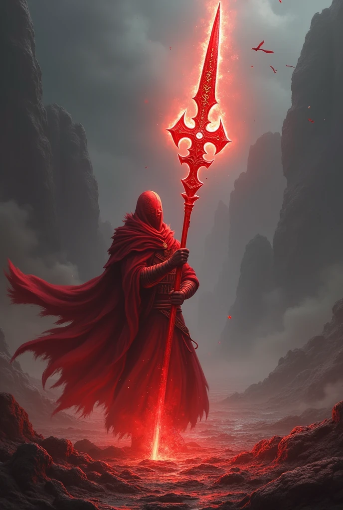Red spear