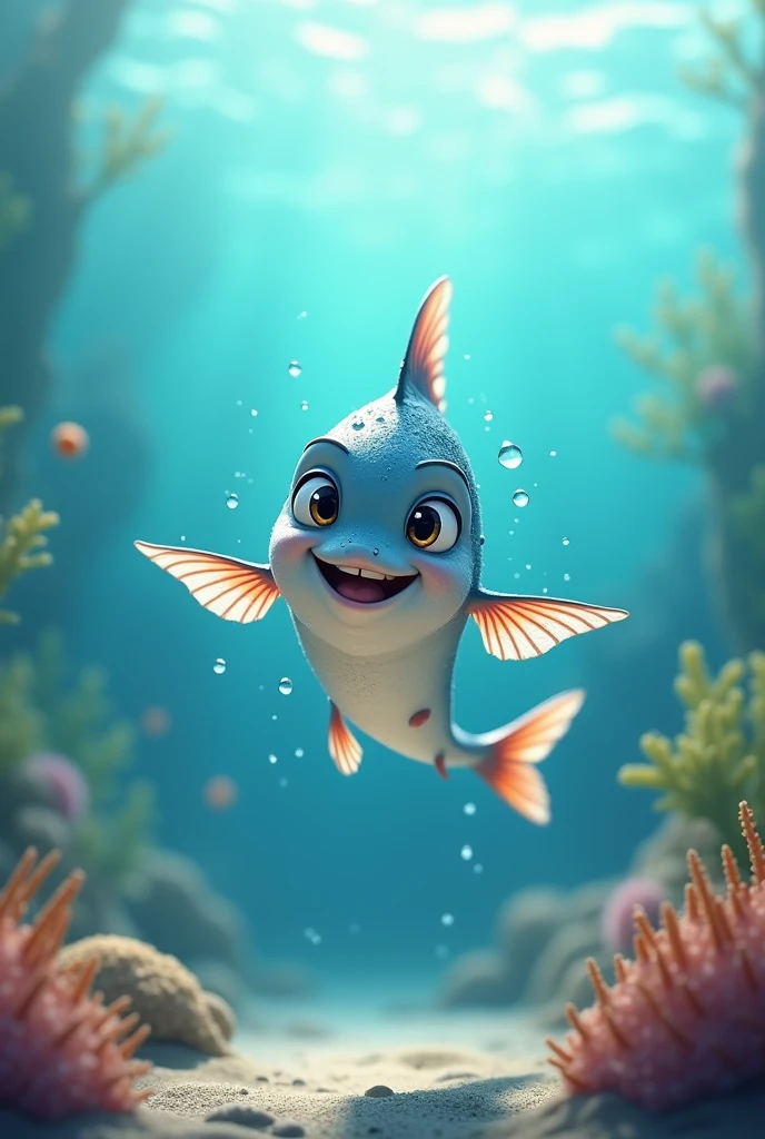 anchovy saying hello