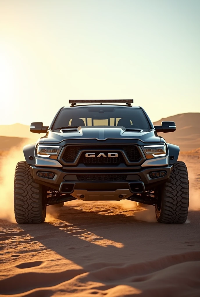 Mix of a Mustang GTD and a Ram Tez
