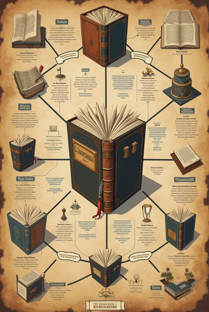 Create a concept map about the dictionary 
