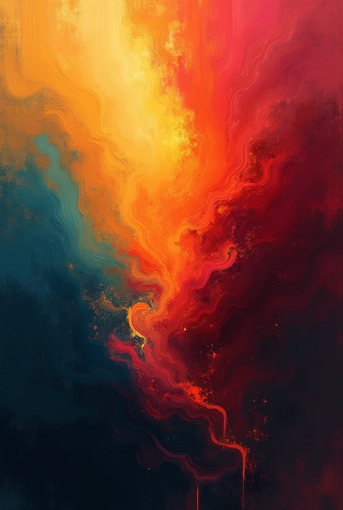 background with paint has a striking tone