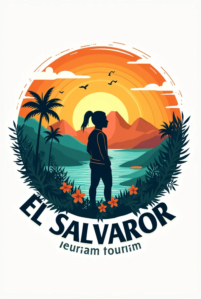 Salvadoran tourism logo