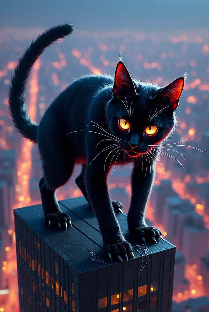 Spiderman as a cat