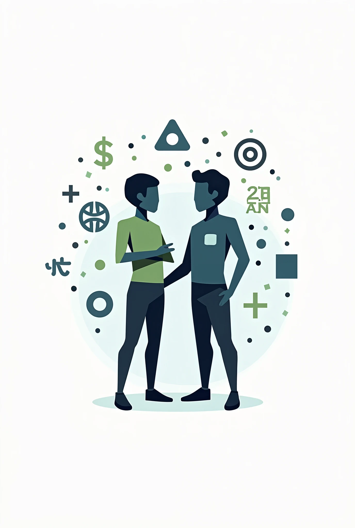 logo for a math game called "mathematical minds"