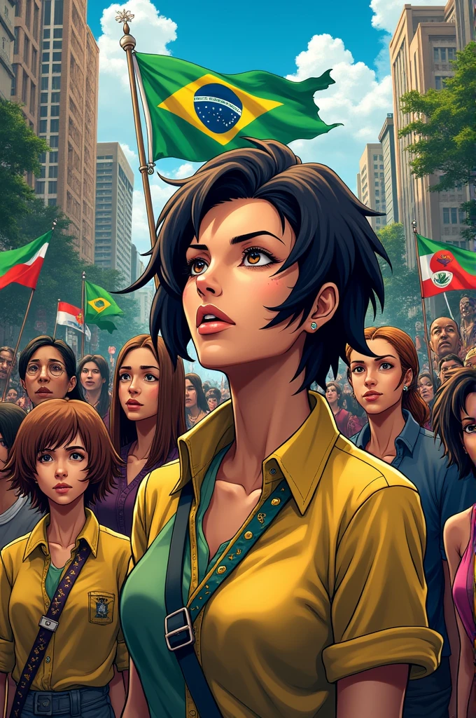 Brazil art as resilience and protest Anime