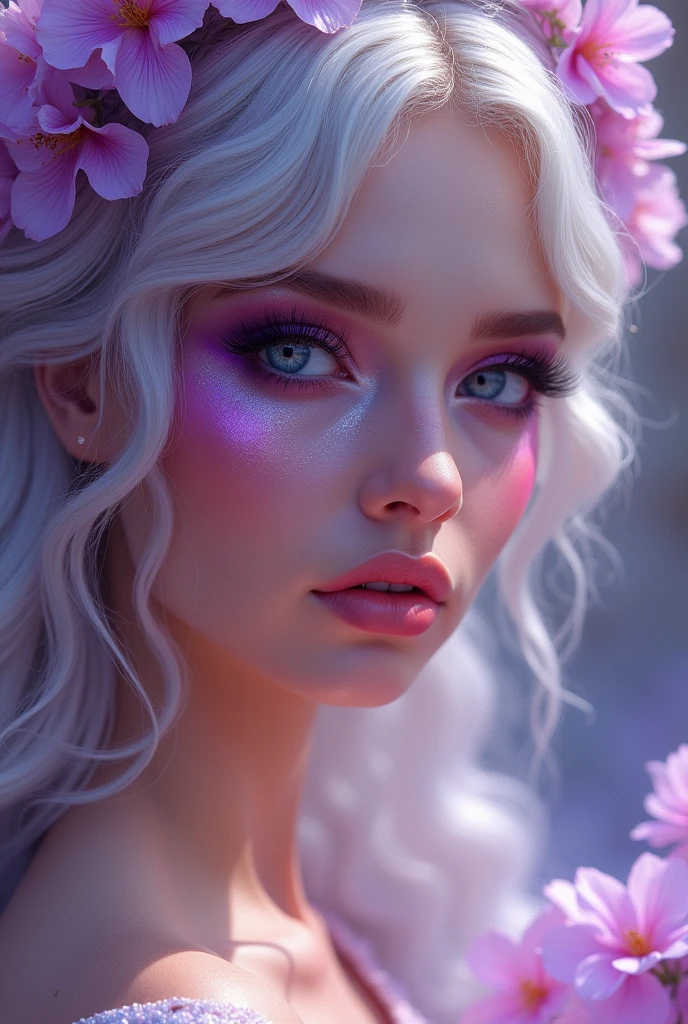 As soon as you say "Afrodita makeup artist"and a photo of the goddess Aphrodite with something related to makeup in purple tones