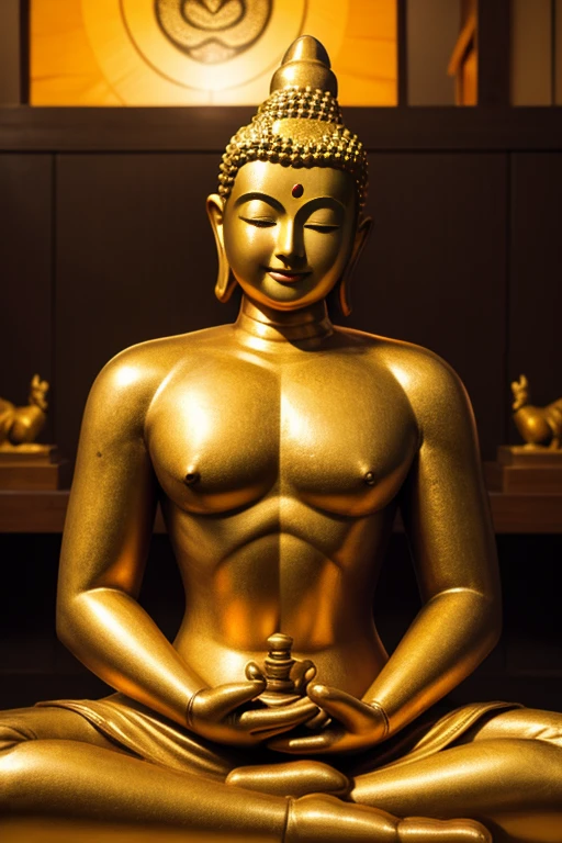 ( perfect anatomy ) a Buddha Statue, Buddhism, Nirvana, Chakras.