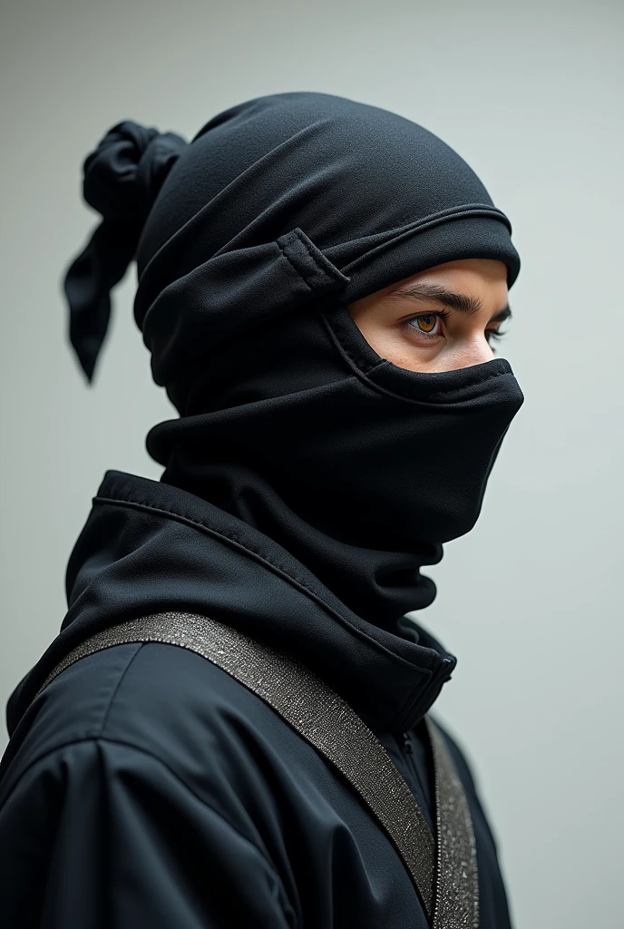 create a ninja mascot with a $ symbol in its eyes, it will be a profile mascot for product promotions