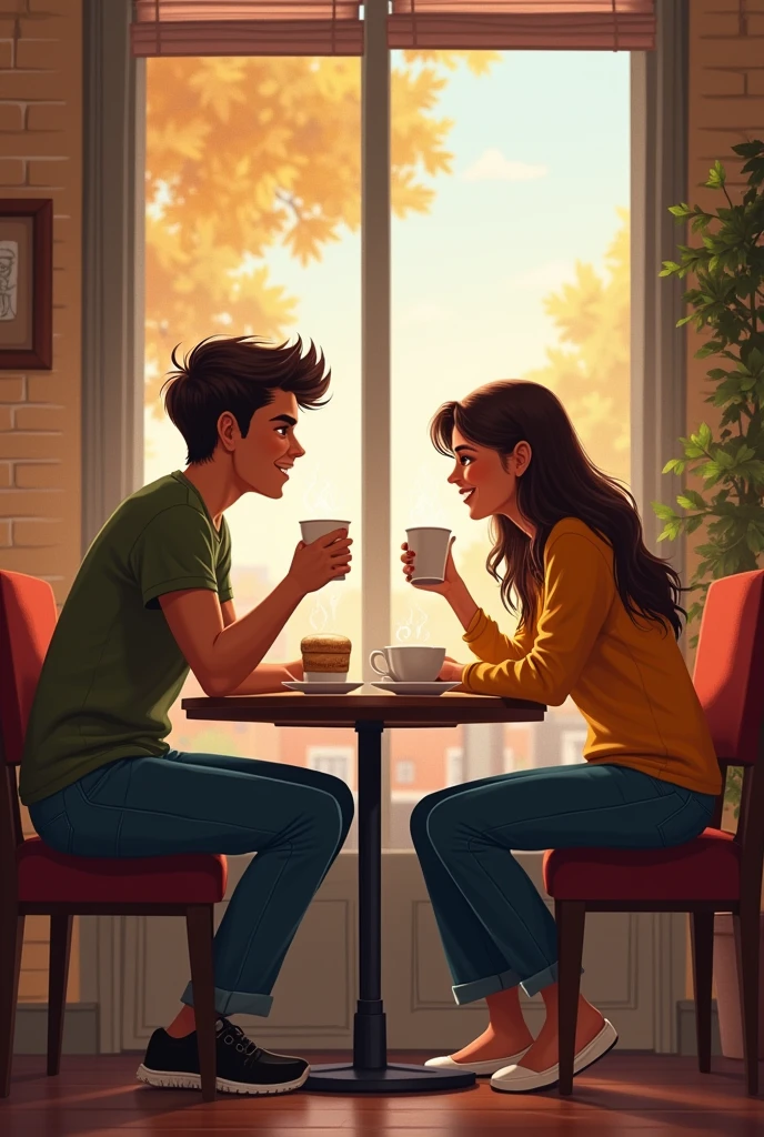 Generate an invitation to go for coffee 