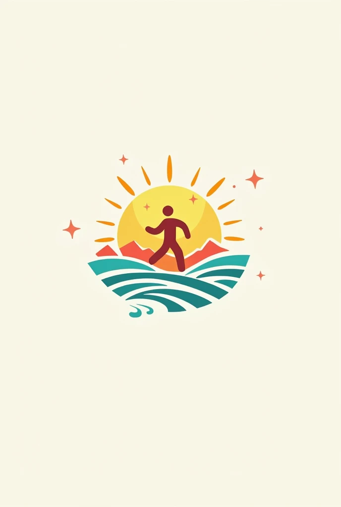 Holiday and tourism logo