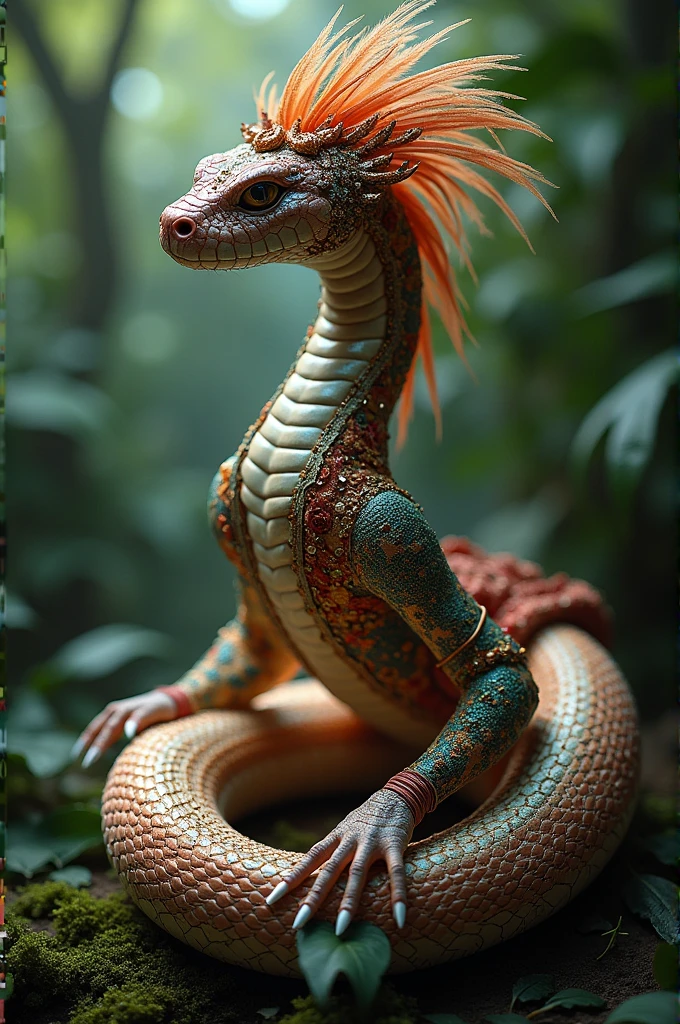 Draw a transvestite snake
