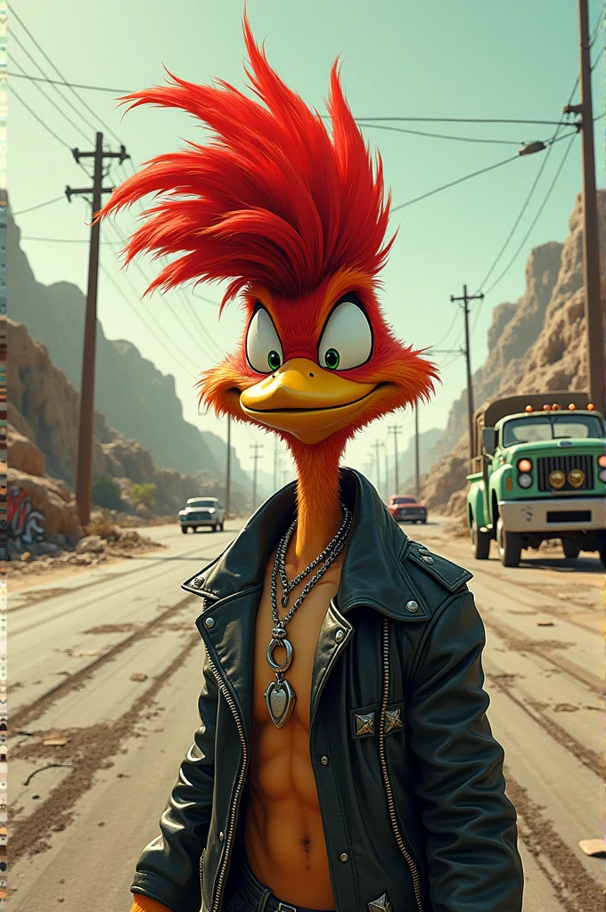 Looney Toones Punk Roadrunner