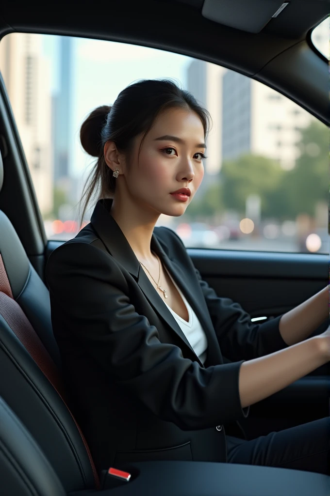 Je veux une fille réelle au volant d’une rolle royce