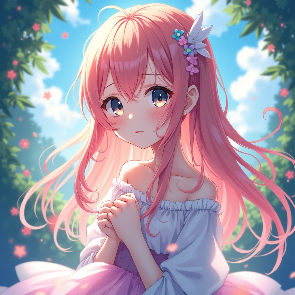 Anime girl ilustration