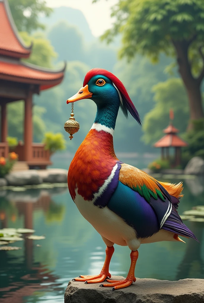 Duck holding in Thailand