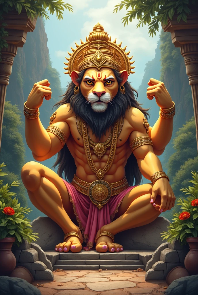 Lord Sri Lakshmi Narasimha Swamy ahobilam