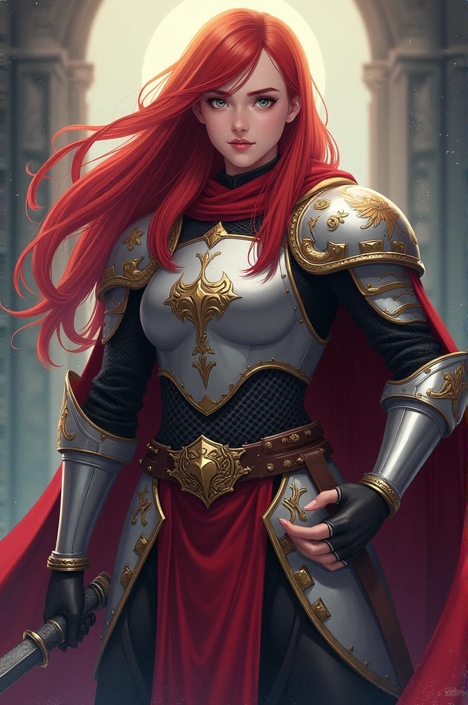 Create an image of a Cancer knight inspired by the anime Knights of the Zodiac 