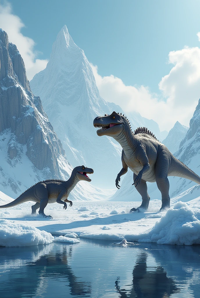 Dinosaurs living in antarctica