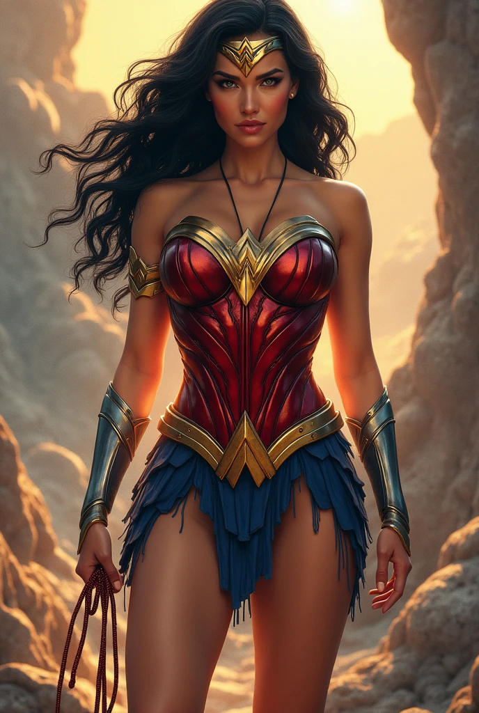Wonder Woman sexy pose
