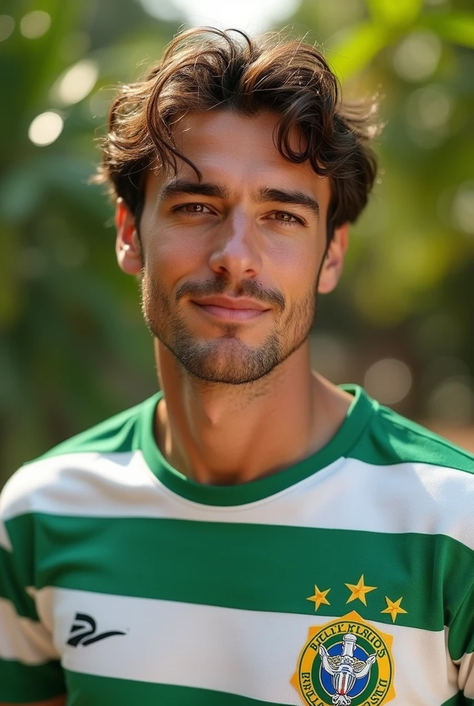 make gavin casalegno look like he does in the summer i turned pretty wearing the brazilian team sport club corinthians paulista shirt
