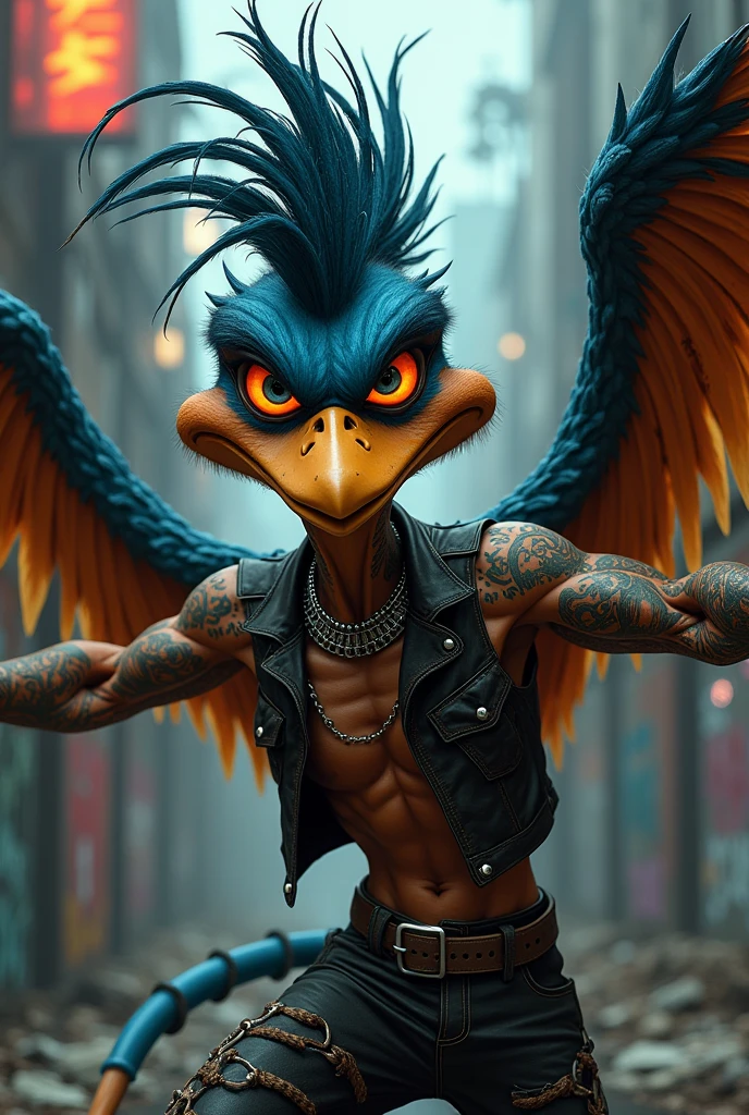 Looney Toones Metalhead Roadrunner