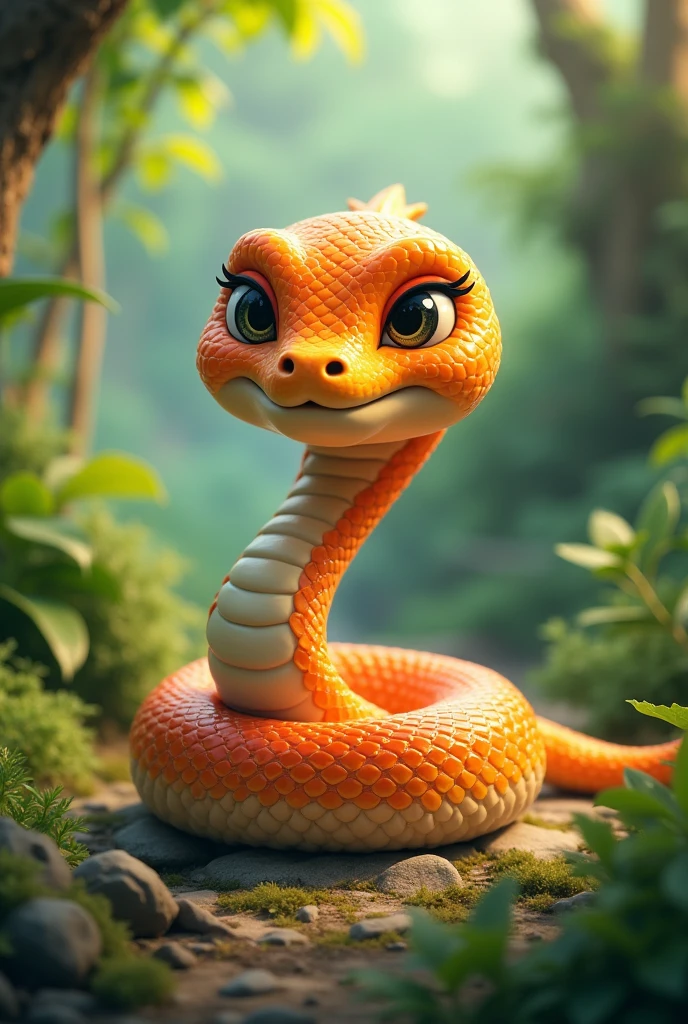 Happy snake