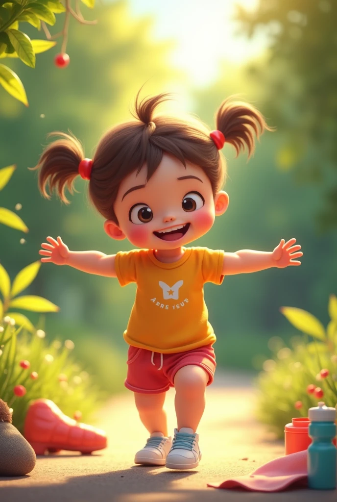 toddynho working out outdoors