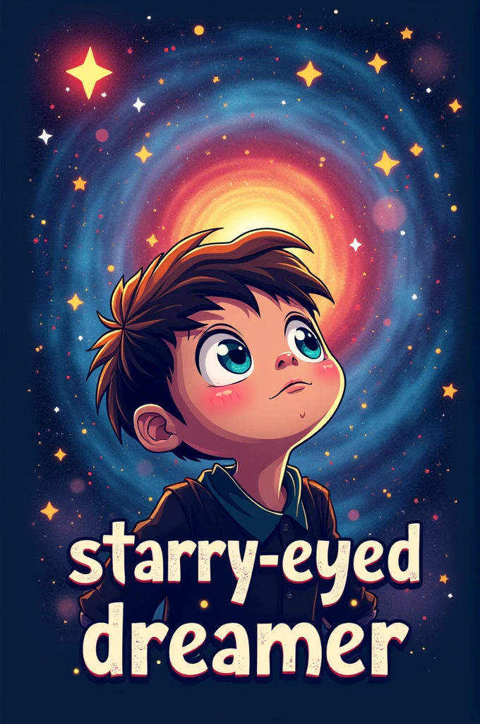 Celestial Puns: Incorporate a playful pun like "Starry-Eyed Dreamer" with a galaxy backdrop t-shirt