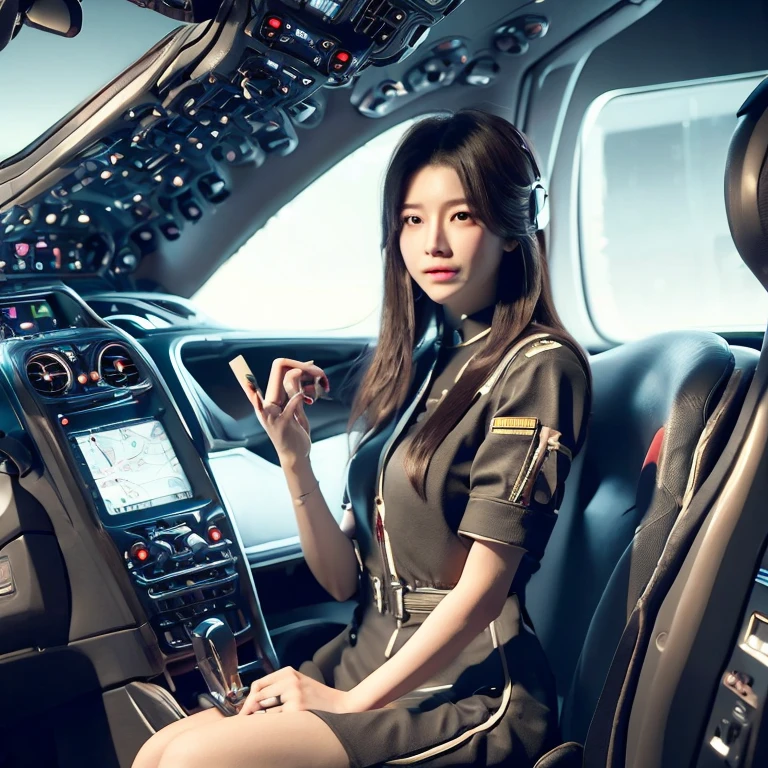 1
arafed woman sitting in a cockpit of a plane looking at the camera, pilot girl, cute pilot girl, in cockpit, taken in 2 0 2 0, gemma chen, 🕹️ 😎 🚬, with people inside piloting it, luminous cockpit, wenfei ye, 🕹️ 😎 🔫 🤖 🚬
2
arafed woman sitting in a cockpit of a plane looking at the camera, a picture inspired by Cheng Jiasui, unsplash, happening, pilot girl, cute pilot girl, in cockpit, taken in 2 0 2 0, gemma chen, 🕹️ 😎 🚬, with people inside piloting it, luminous cockpit, wenfei ye