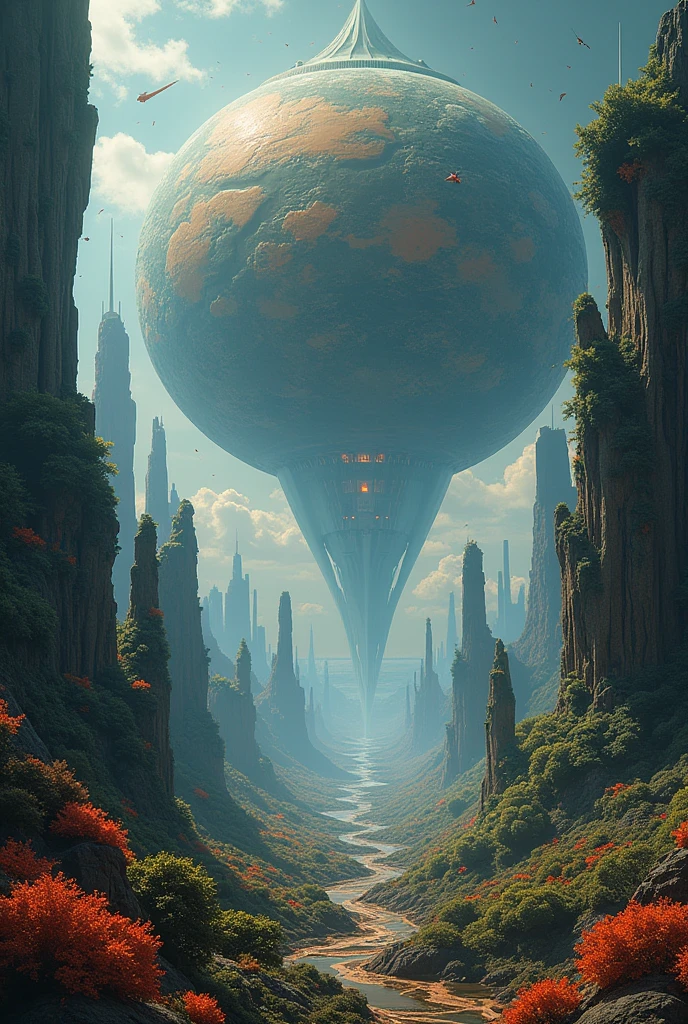 A planet completely alien to Earth, which the laws of physics do not exist as we know them.
