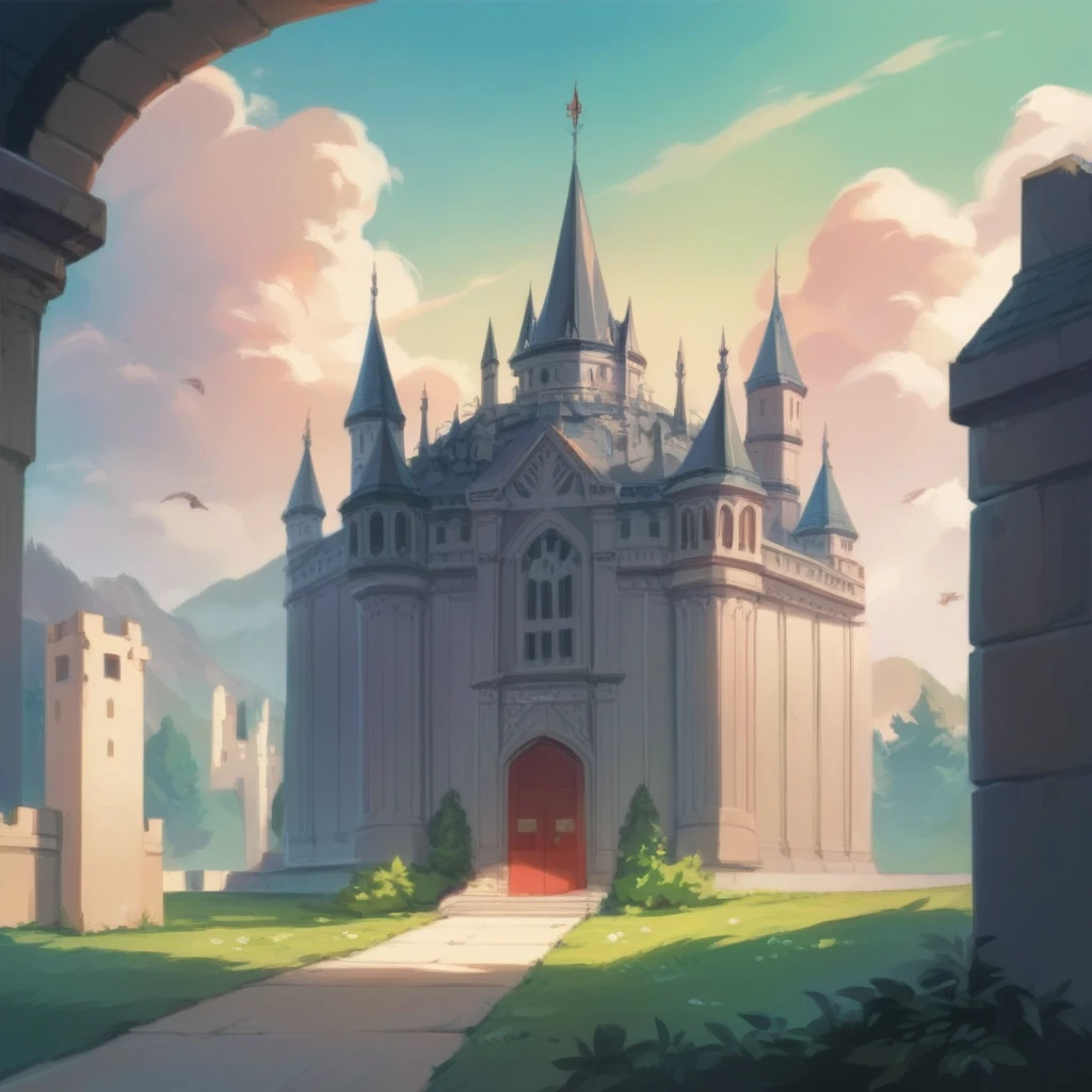 Grand Academy of Magic, It looks like a huge castle!!