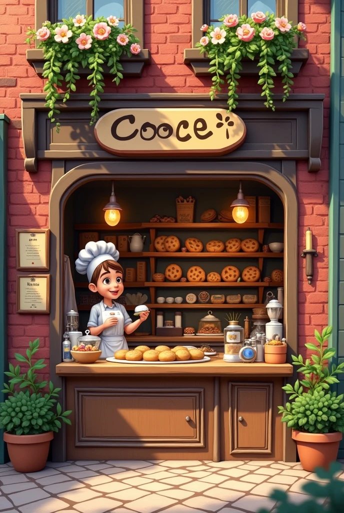 Small cookie shop