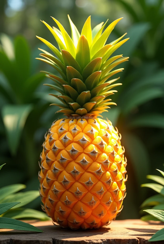 (masterpiece), (best quality),Half top view,Pineapple
