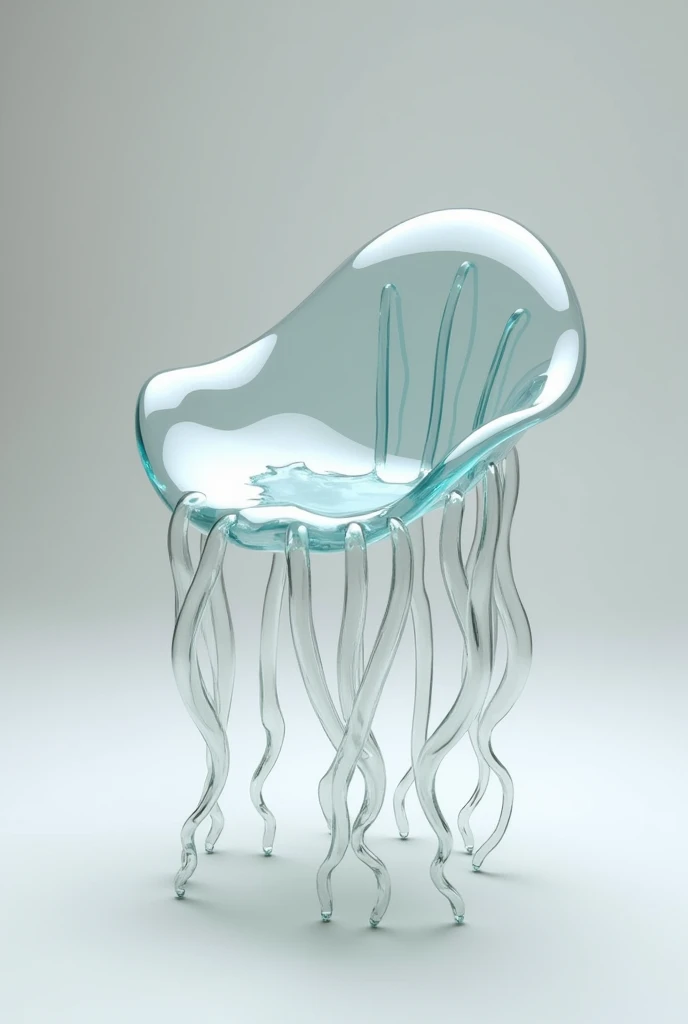 You could create a chair in the shape of a jellyfish.
