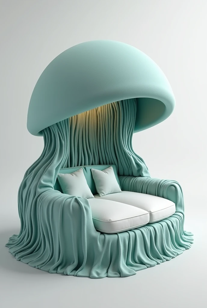 You could create a sofa bed in the shape of a jellyfish.
