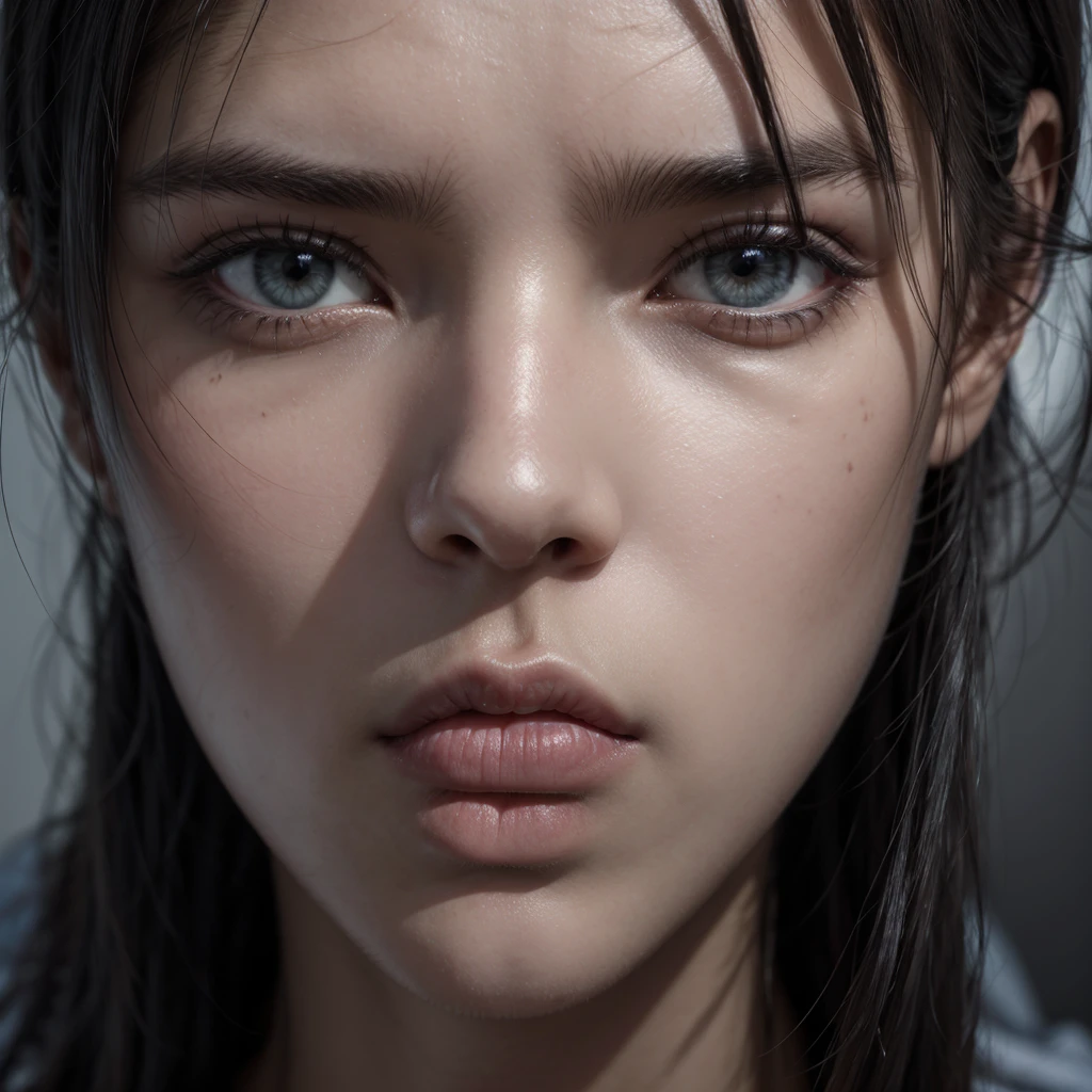 tall character,dark-skinned,brawny, defined face,clear eyes,medium black hair