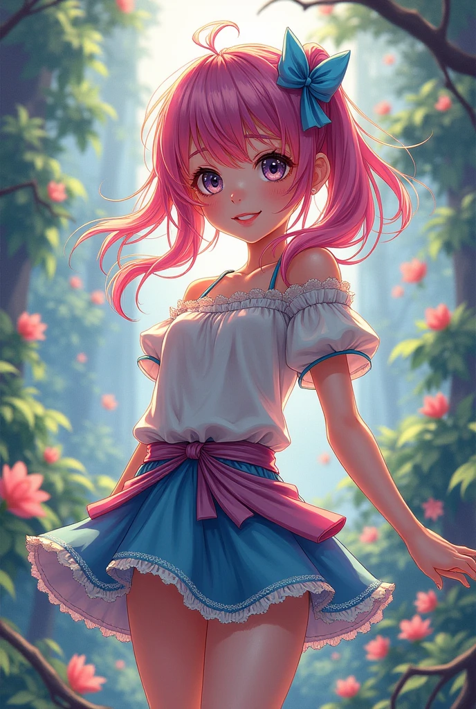 make an anime character
