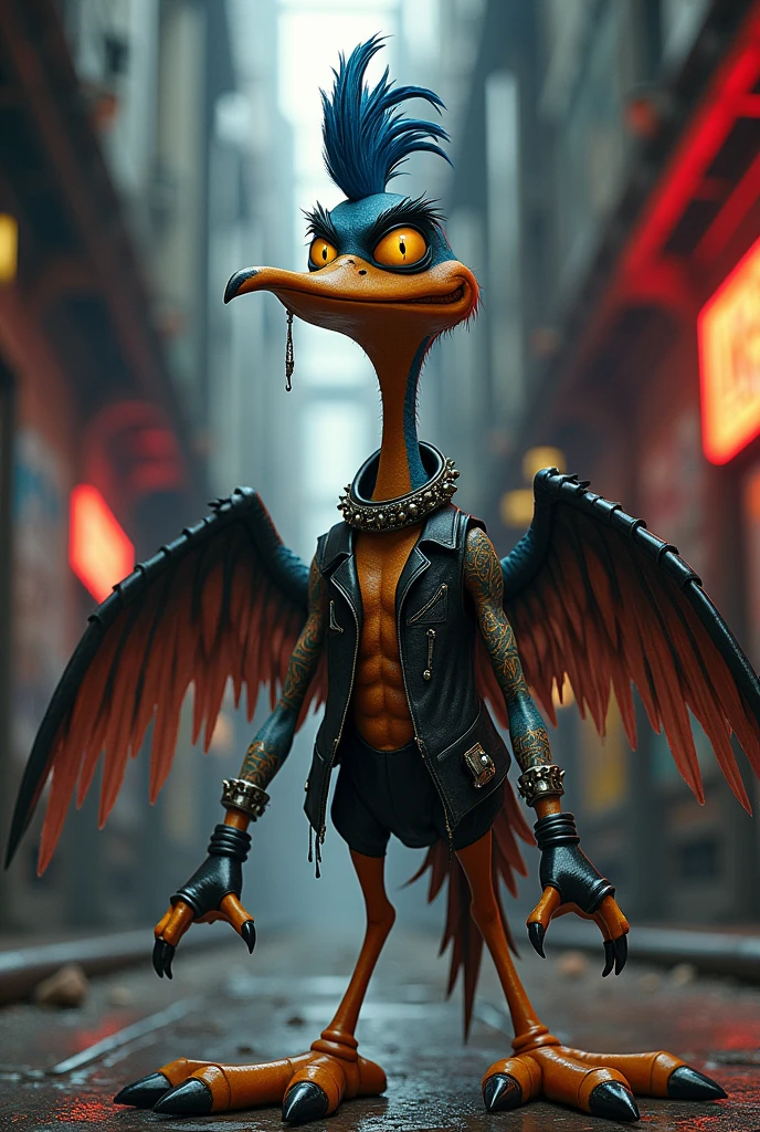 Looney Toones Metalhead Roadrunner