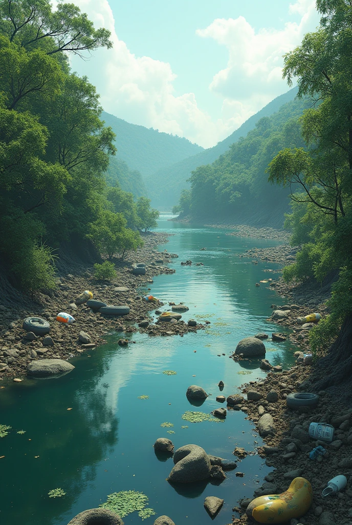 river pollution